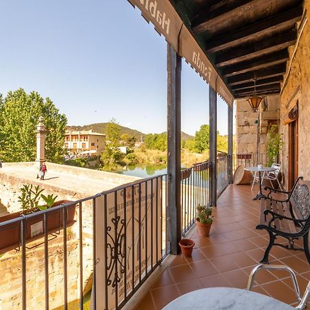Fonda La Plaza Hotel Valderrobres Kültér fotó